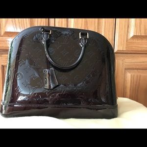 LOUIS VUITTON ALMA MM AMARANTE NEW